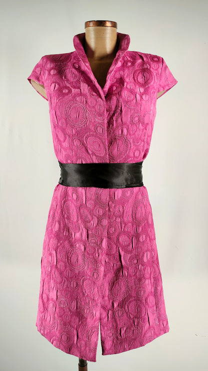 Vestido Fucsia Mercedes Romero
