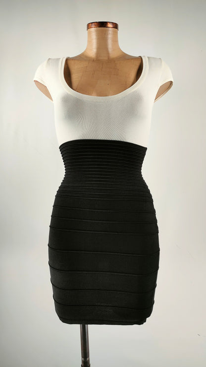 Vestido bicolor Jane norman
