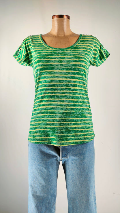 Camiseta Armani jeans de rayas