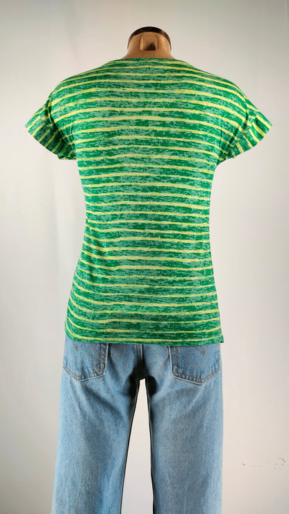 Camiseta Armani jeans de rayas