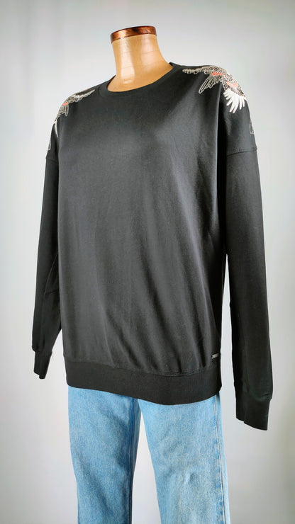 Sudadera Pepe Jeans con bordado en hombro