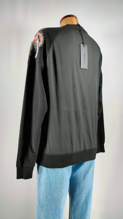 Sudadera Pepe Jeans con bordado en hombro