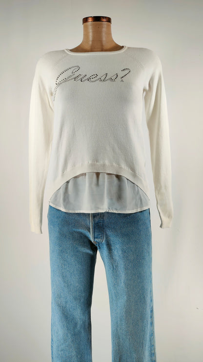 Jersey Guess con apliques en frontal