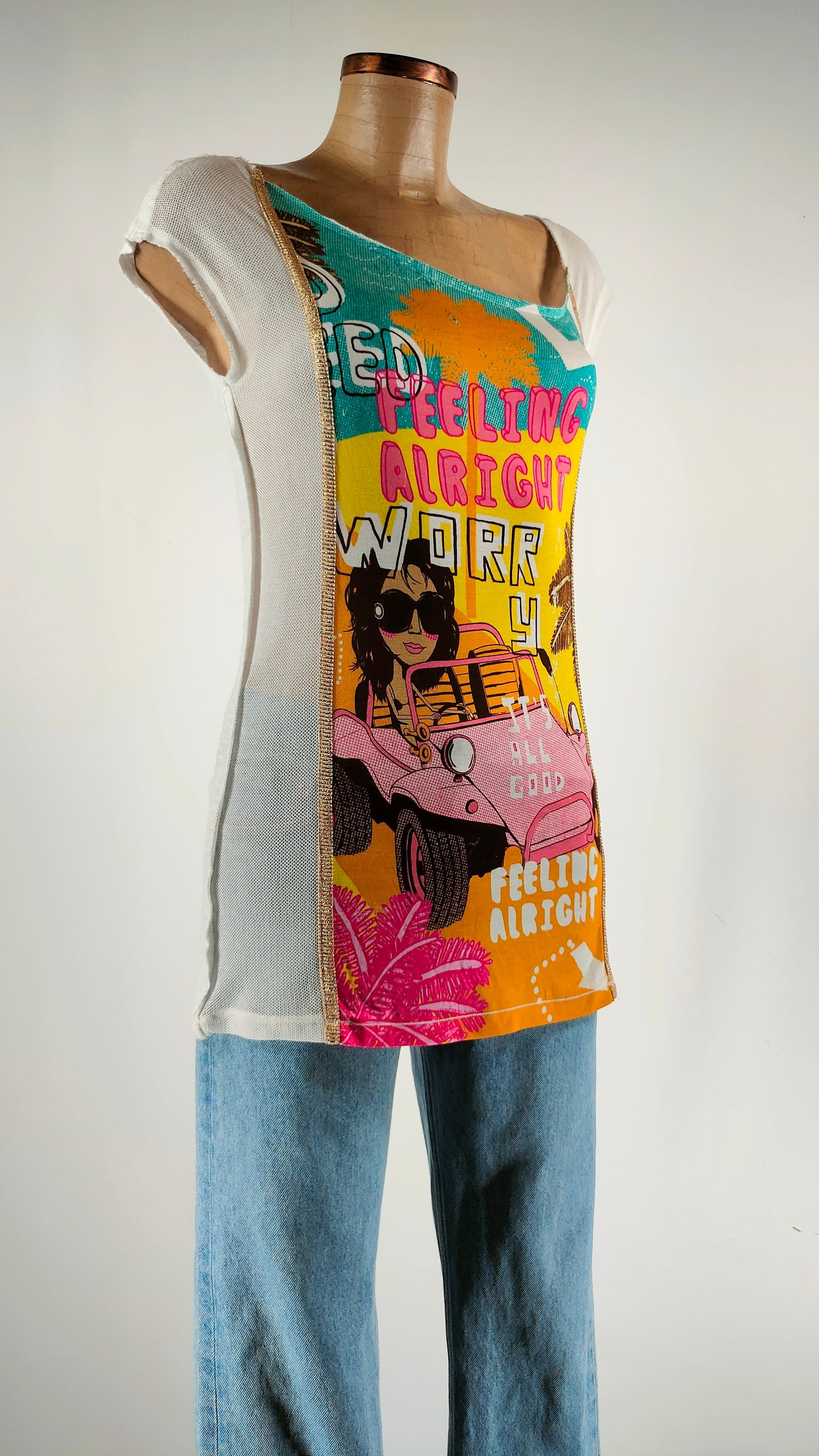 Camiseta Custo ajustada