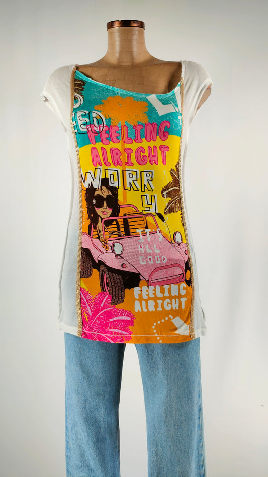 Camiseta Custo ajustada