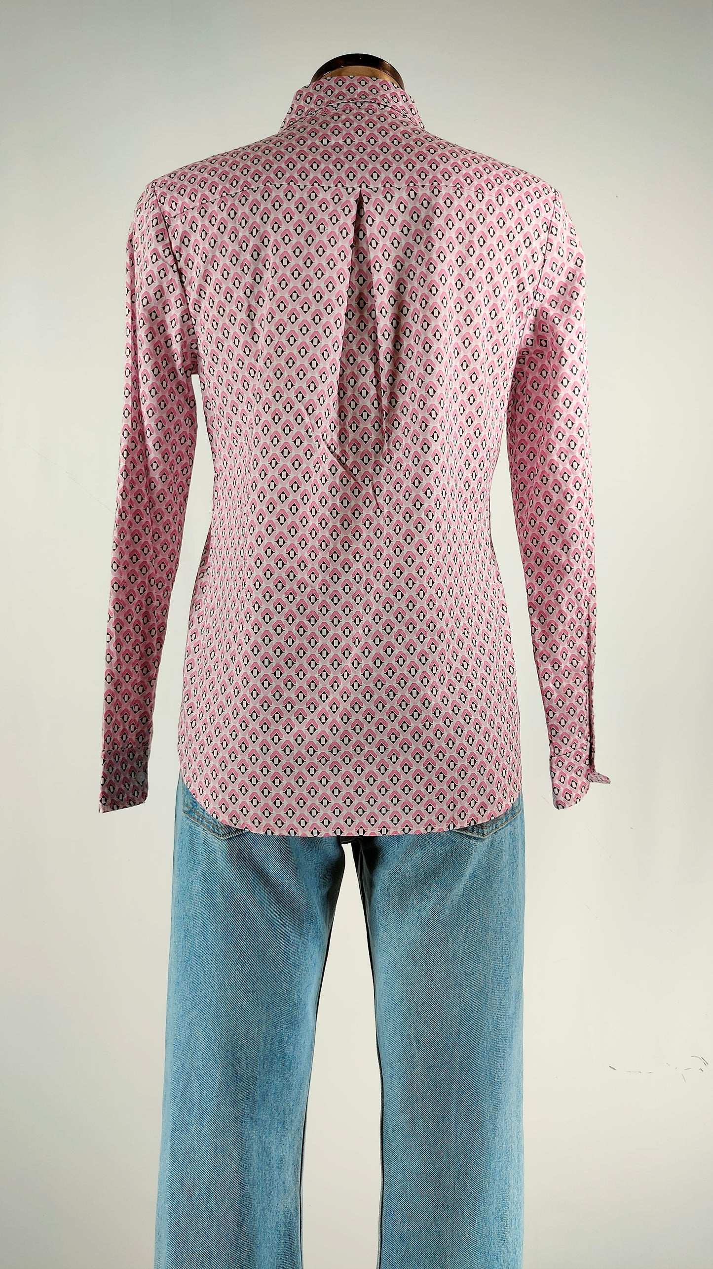 Camisa con estampado retro Benetton