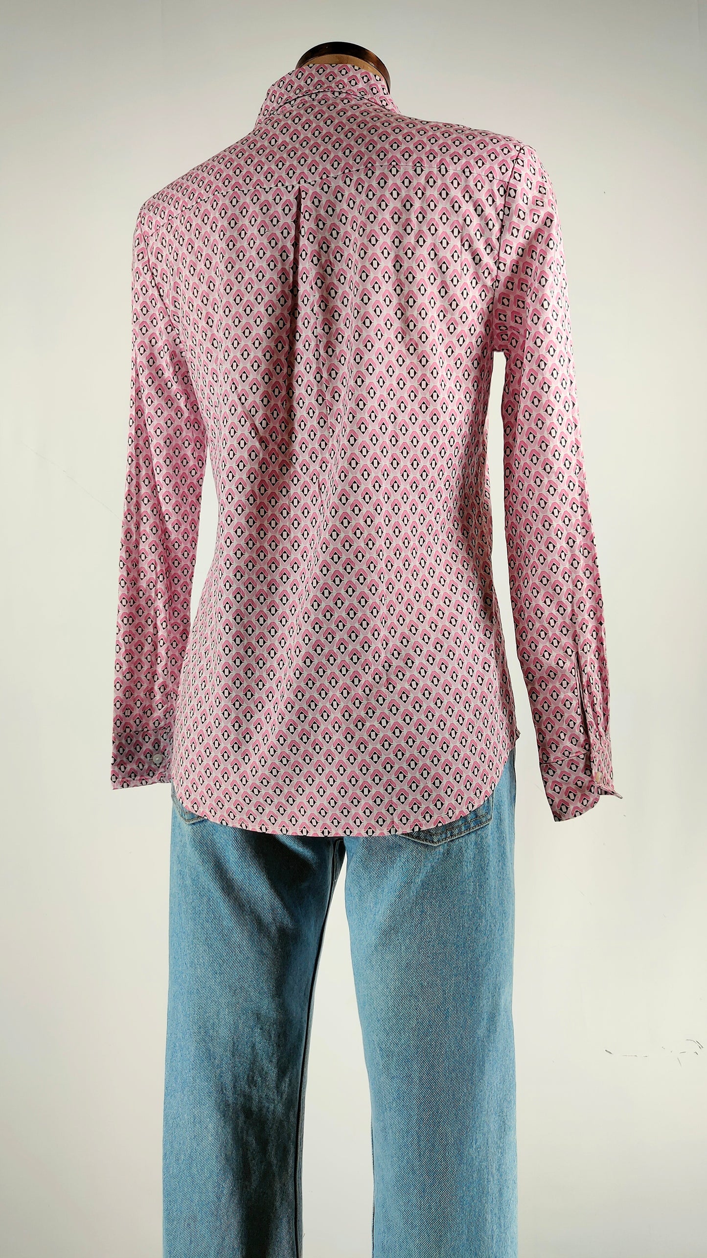 Camisa con estampado retro Benetton