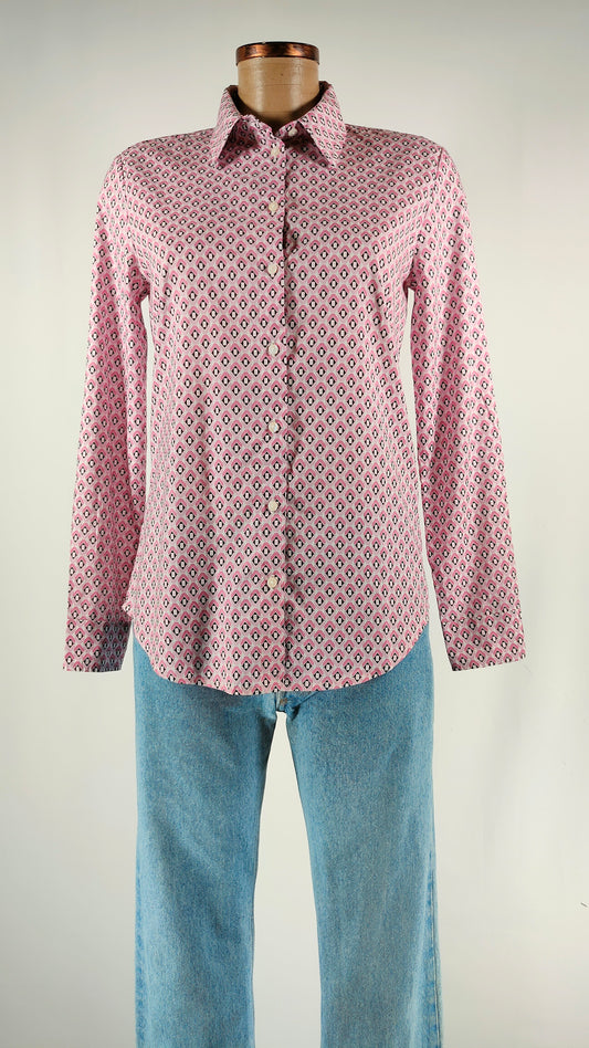 Camisa con estampado retro Benetton