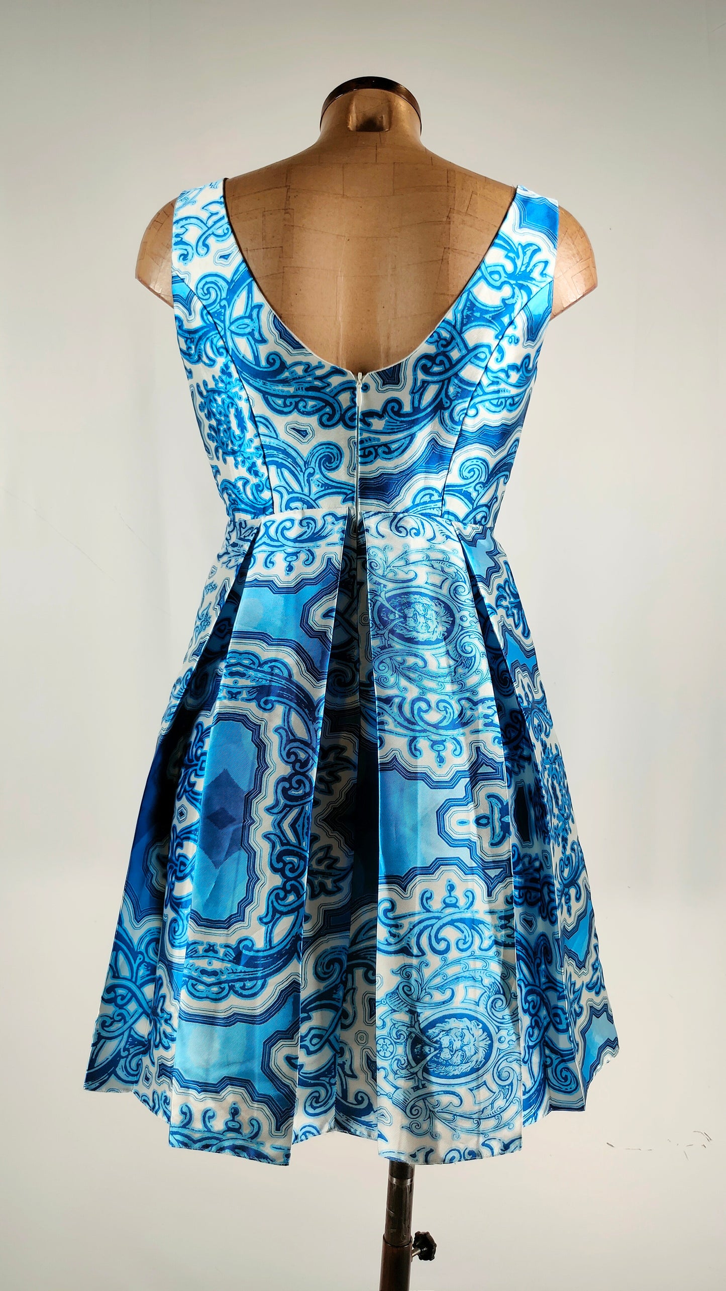 Vestido Santiago Sánchez azul
