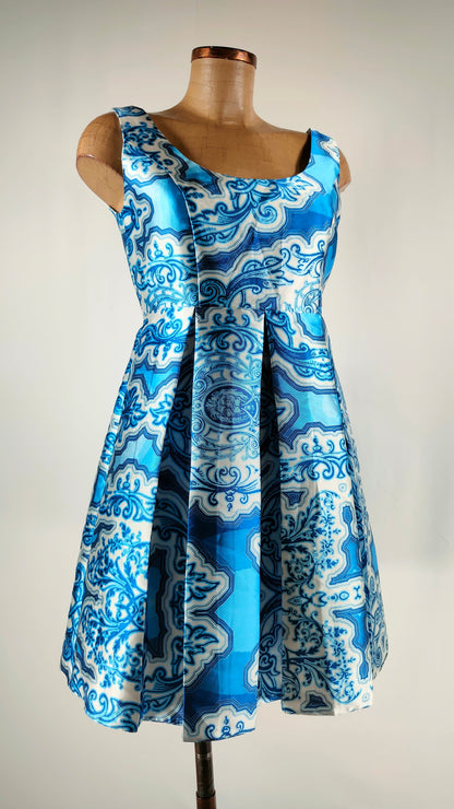 Vestido Santiago Sánchez azul