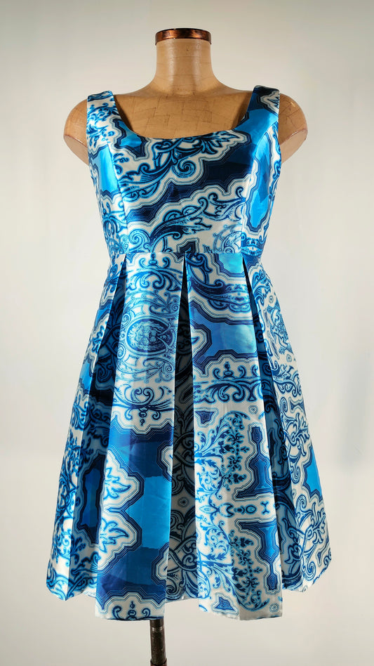 Vestido Santiago Sánchez azul