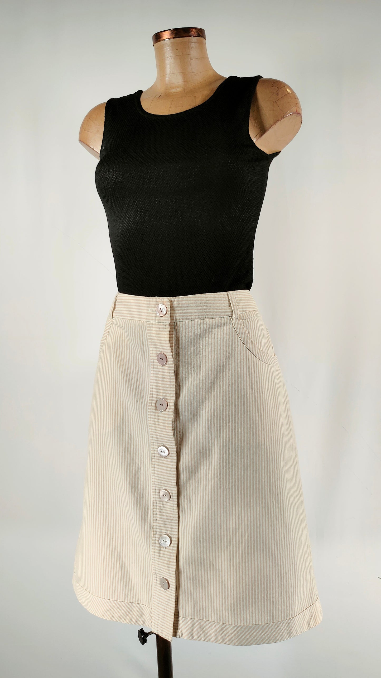 Falda de rayas Southern cotton