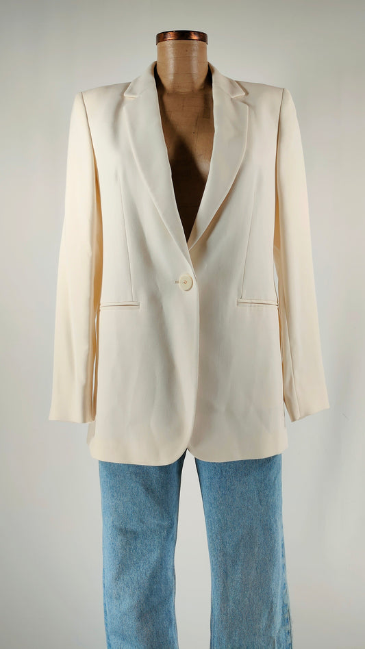 Americana blanca Massimo Dutti