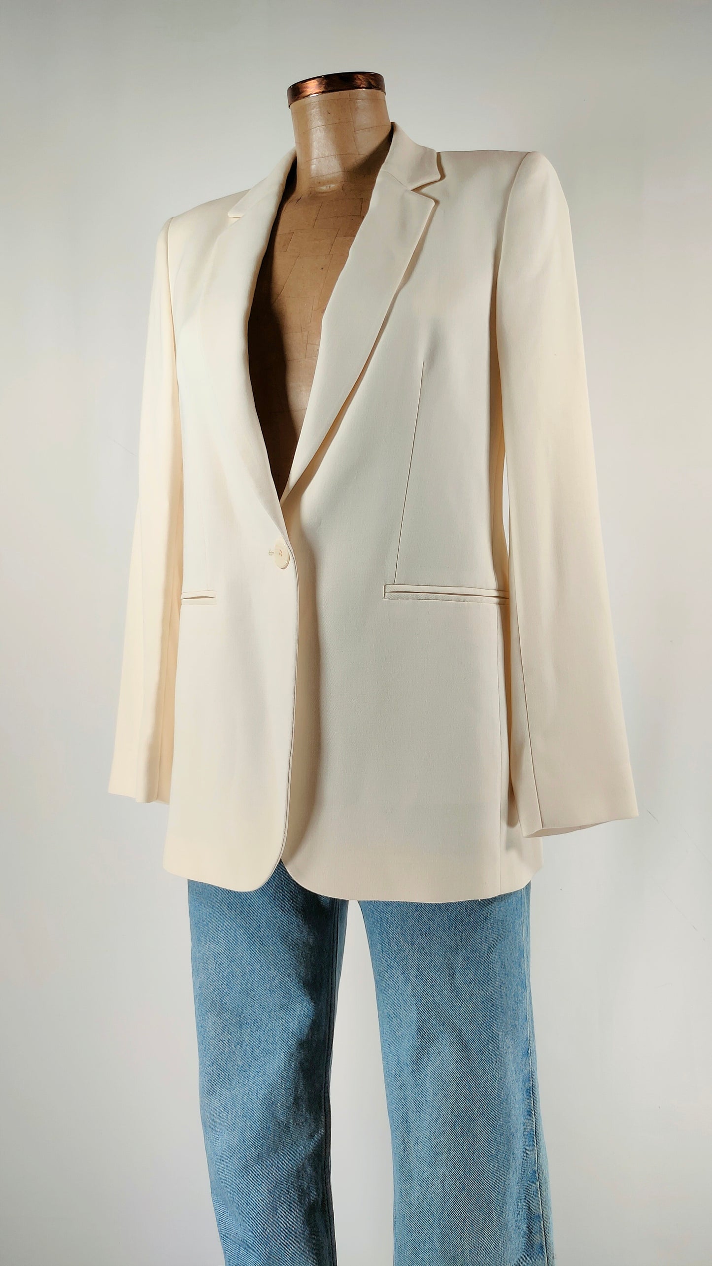 Americana blanca Massimo Dutti