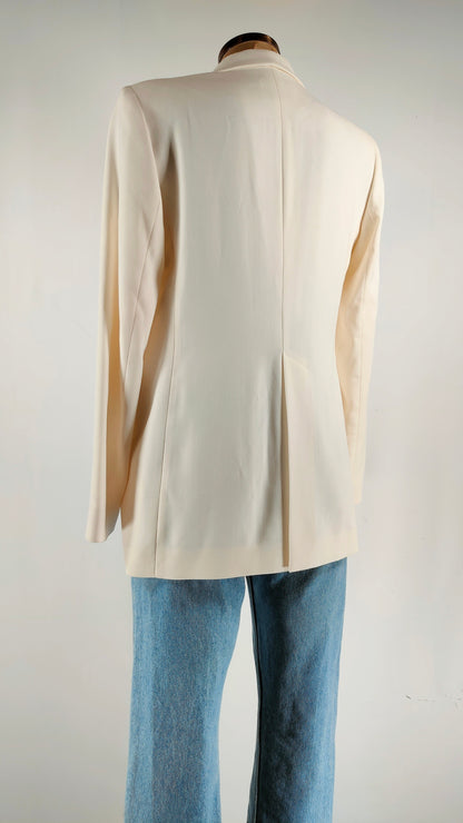 Americana blanca Massimo Dutti