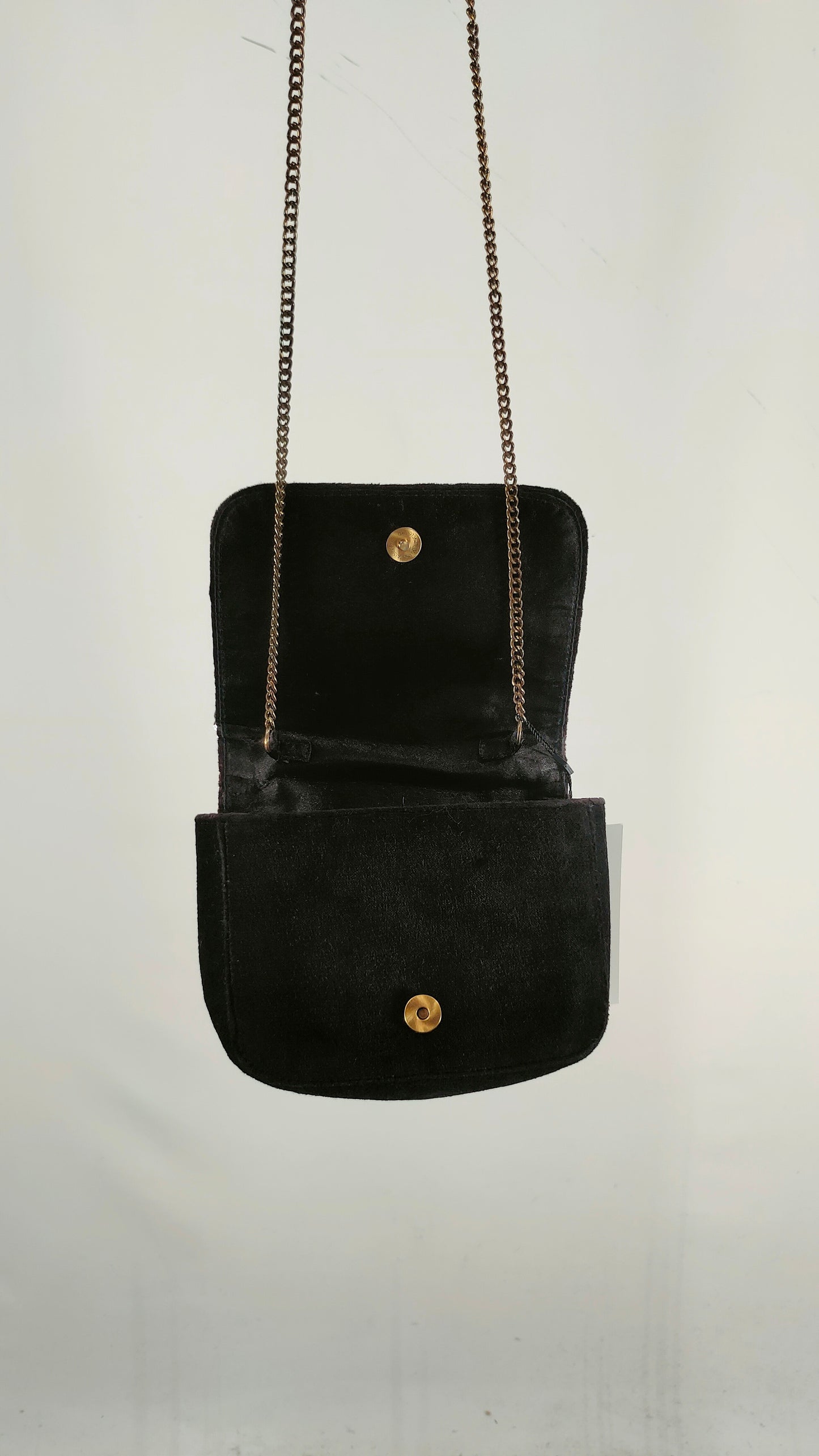 Bolsito con apliques brillantes vintage