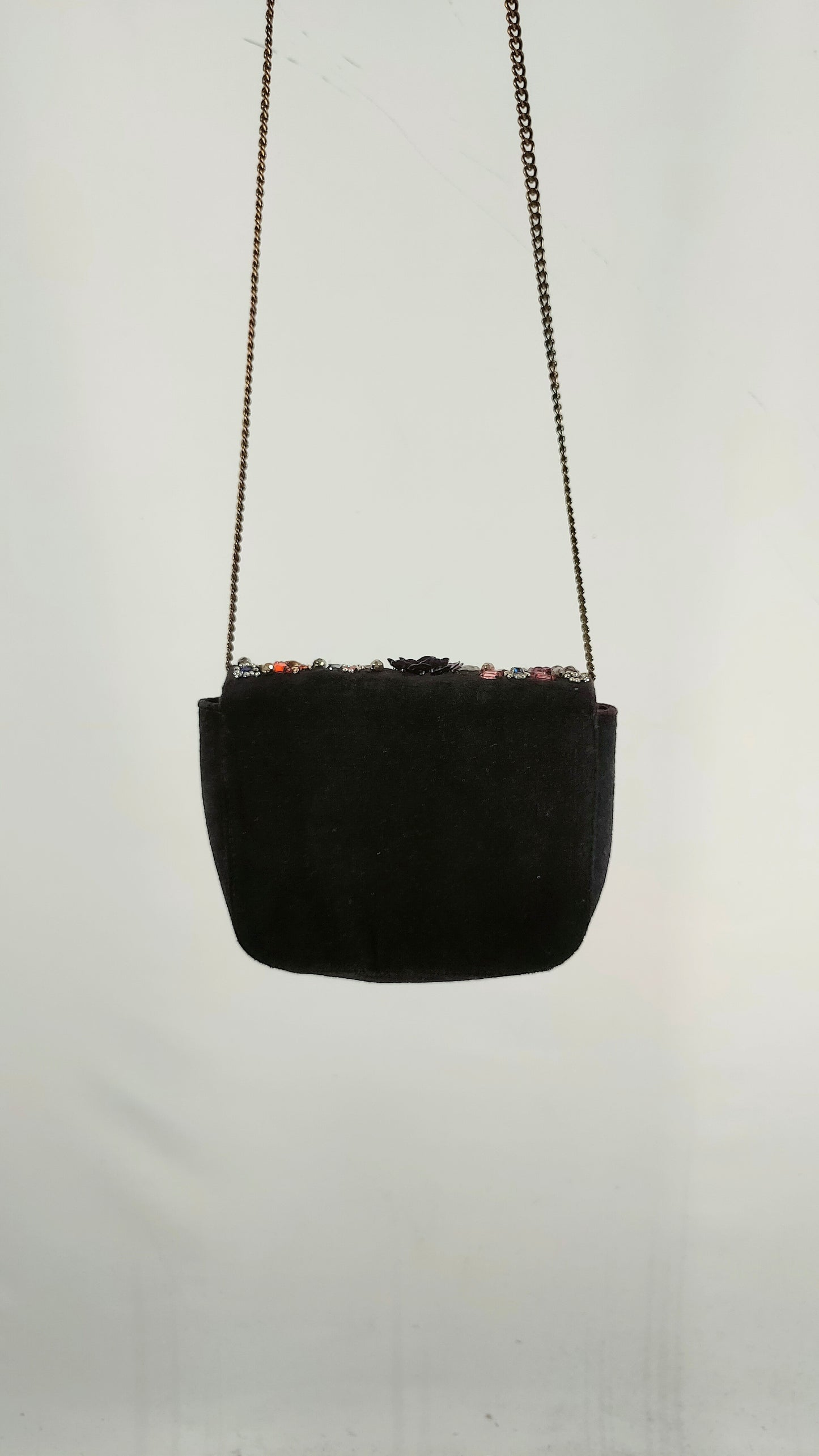 Bolsito con apliques brillantes vintage