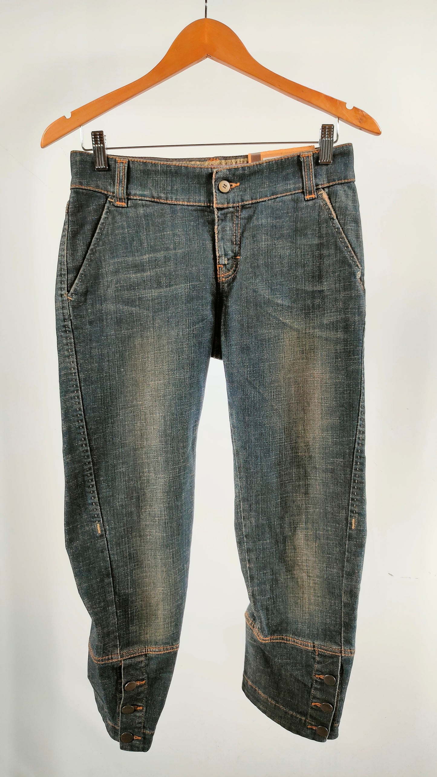 Pantalones Gas piratas tejanos