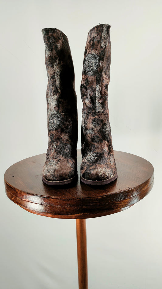 Botas Desigual aterciopeladas