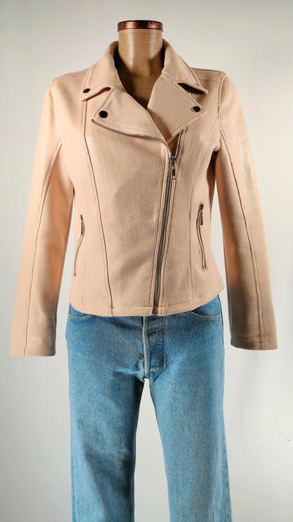 Chaqueta efecto piel girada Madison