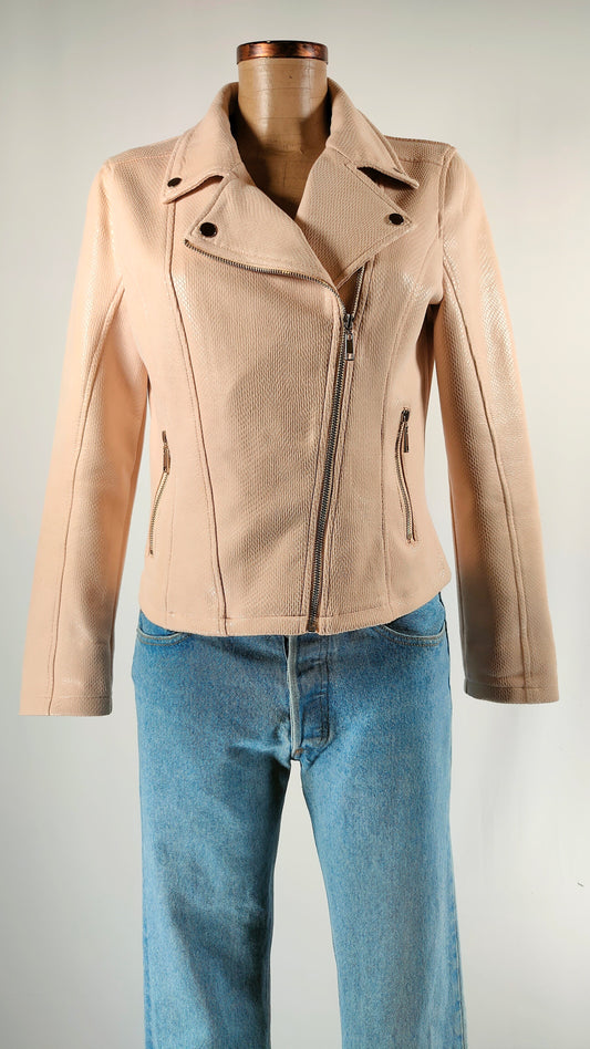 Chaqueta efecto piel girada Madison