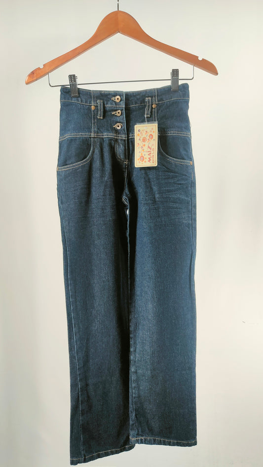 Jeans Maíz con tres botones