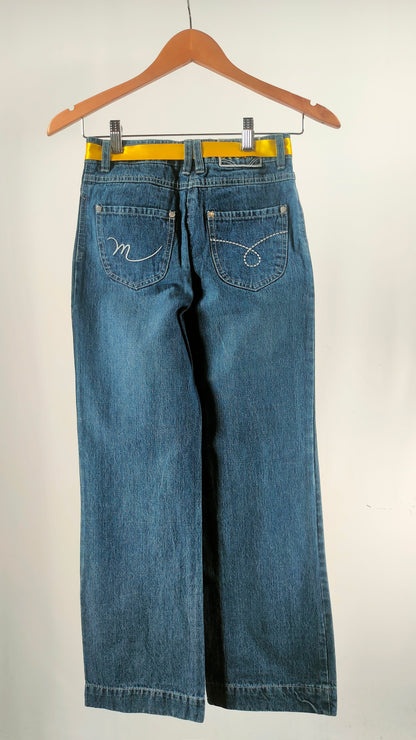 Pantalones Maíz con lazo amarillo