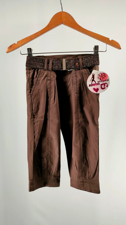 Pantalones con cinturón brillos Mayoral