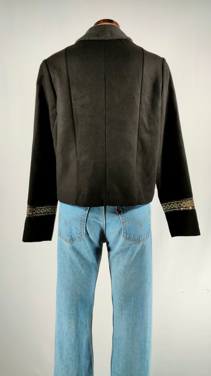 Chaqueta abierta Flores Muñoz