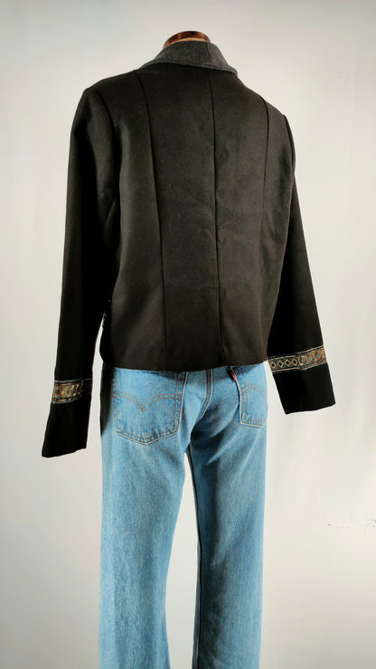 Chaqueta abierta Flores Muñoz