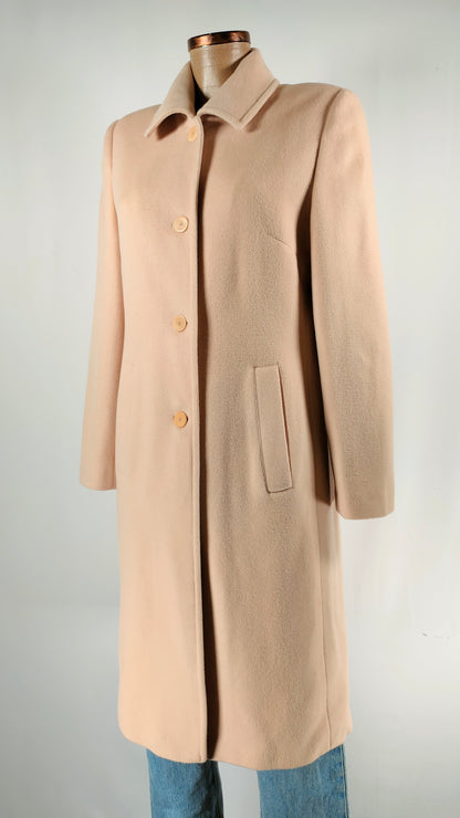 Abrigo de caschemere, lana y angora Feliz Mediano