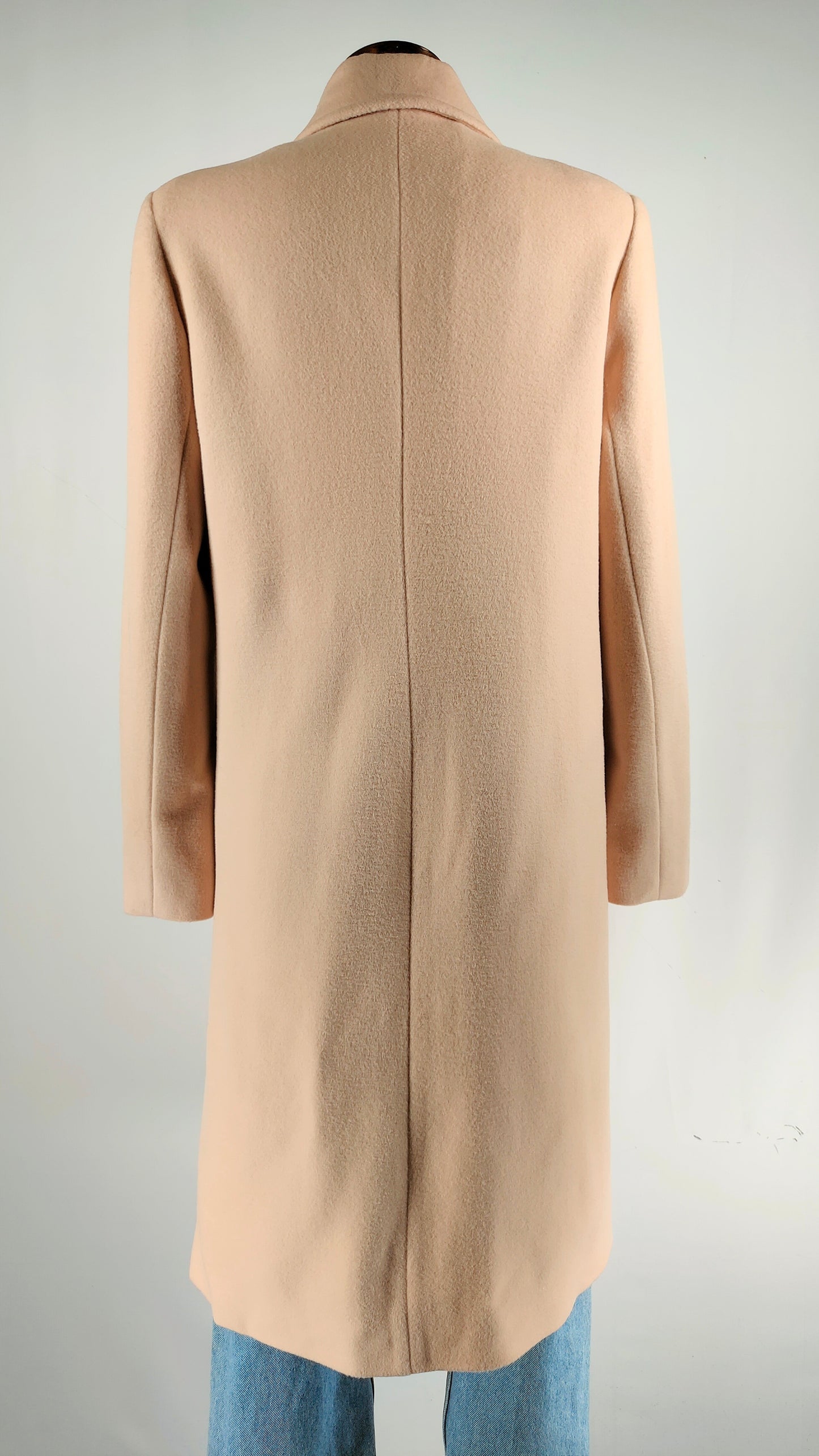 Abrigo de caschemere, lana y angora Feliz Mediano