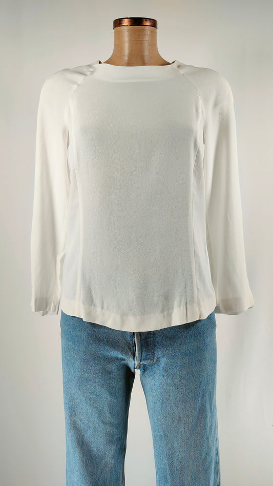 Blusa Purificación García blanca