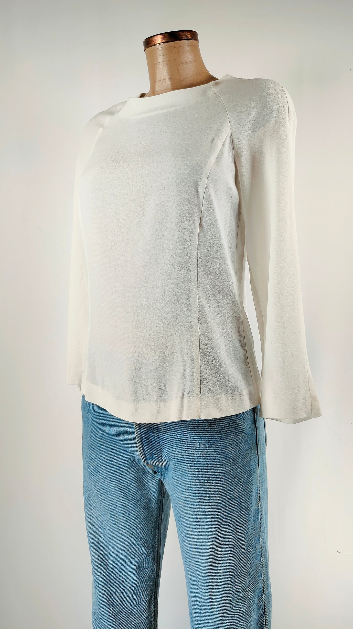 Blusa Purificación García blanca