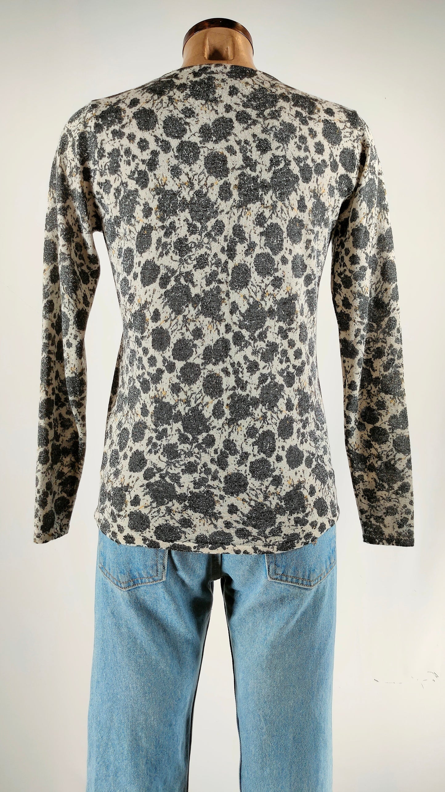 Jersey estampado con metálico Bimba y Lola