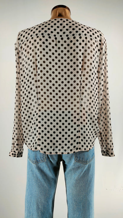 Blusa 123 de topos