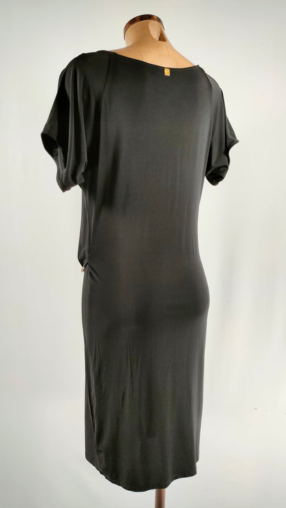 Vestido negro Liu-jo con cierre dorado