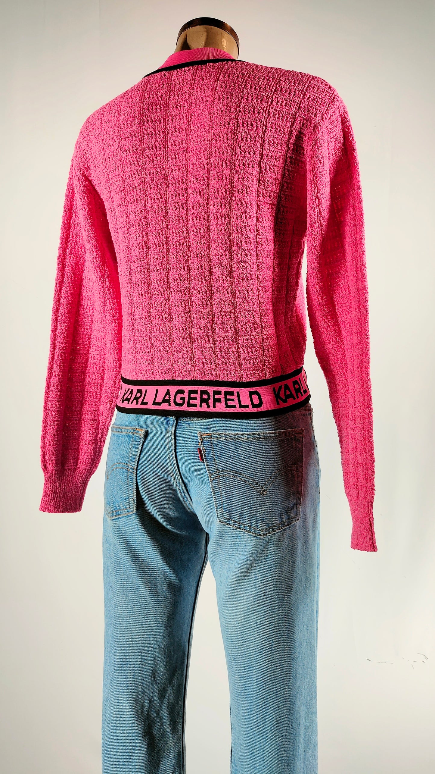 Cardigan cropped Karl Lagerfeld