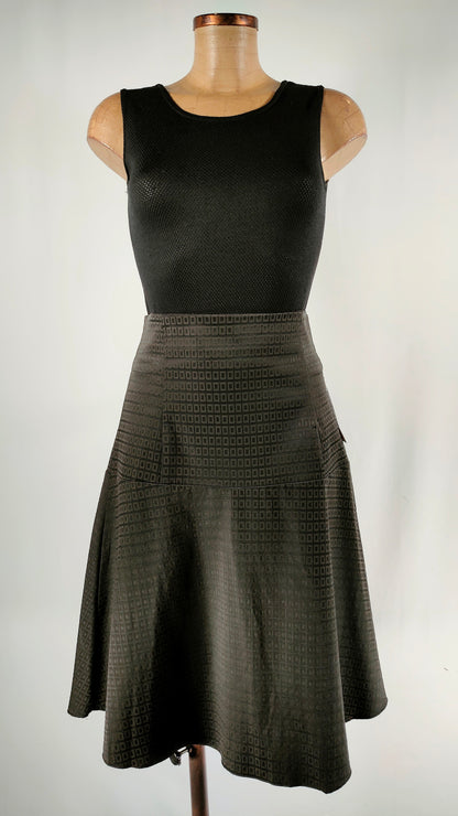 Falda evasé con detallen Fher