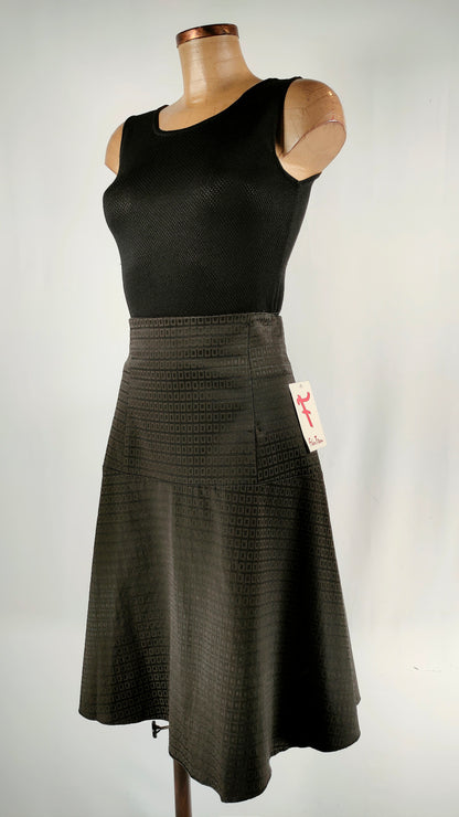 Falda evasé con detallen Fher