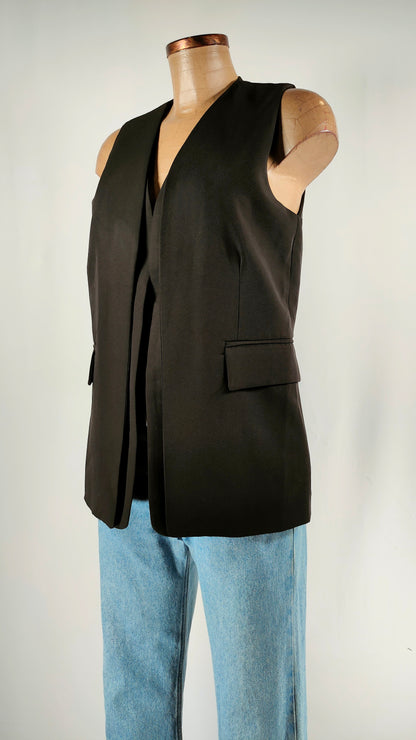 Chaleco negro Sincerely Jules