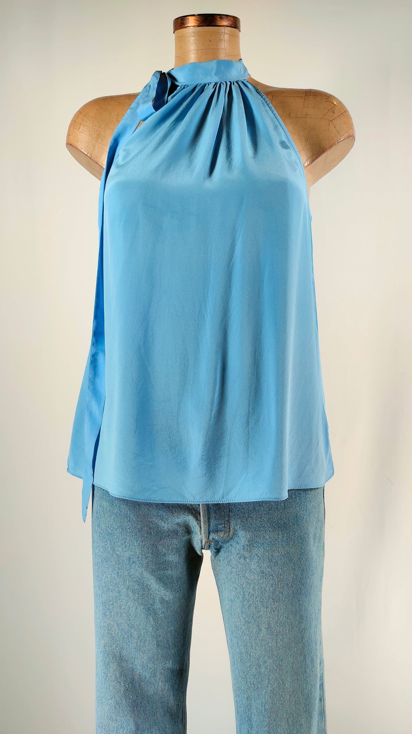 Top azul Michael Kors