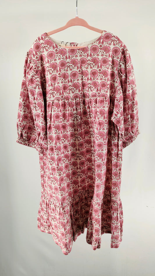 Vestido Gocco en tonos rosas