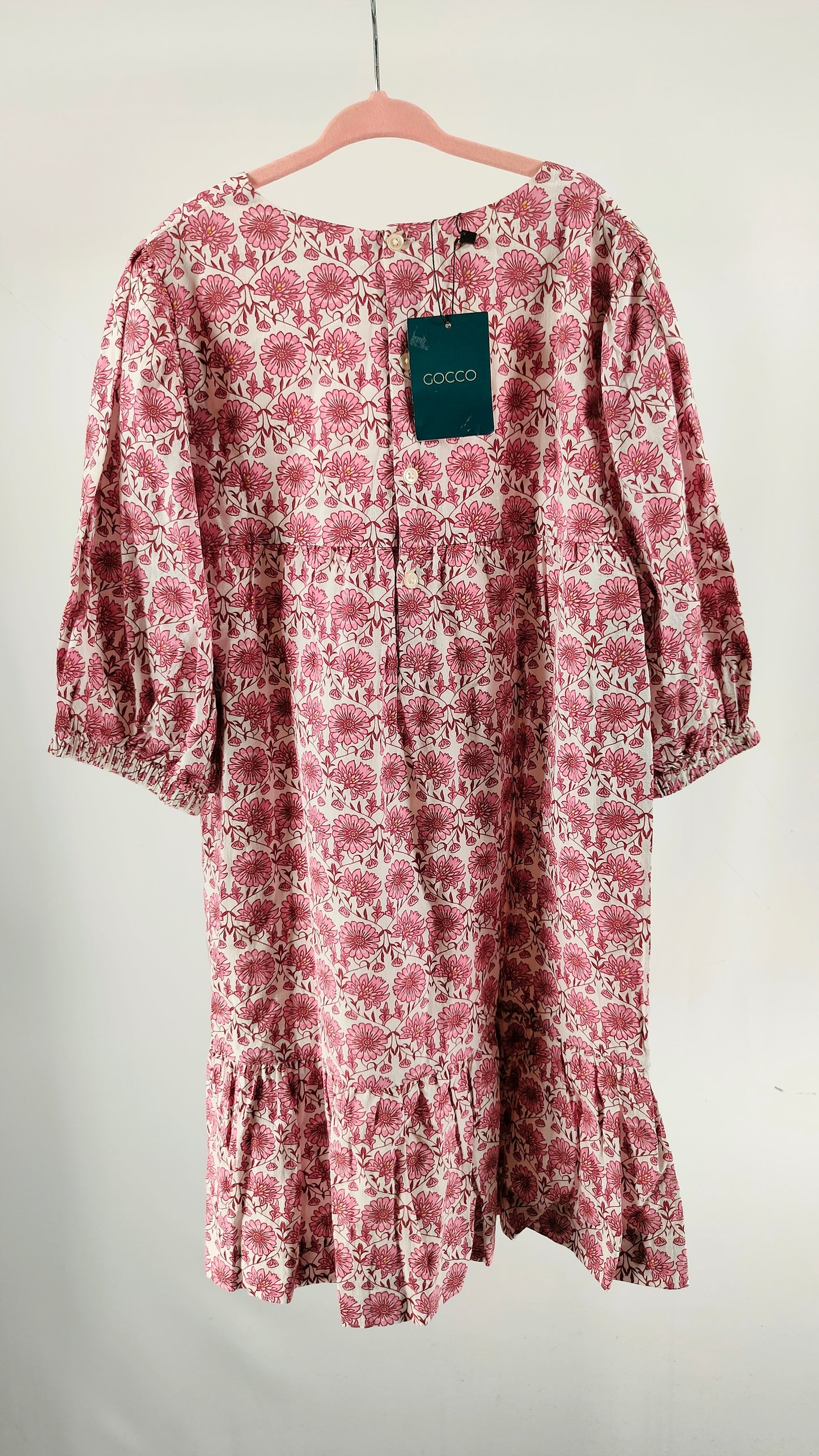 Vestido Gocco en tonos rosas