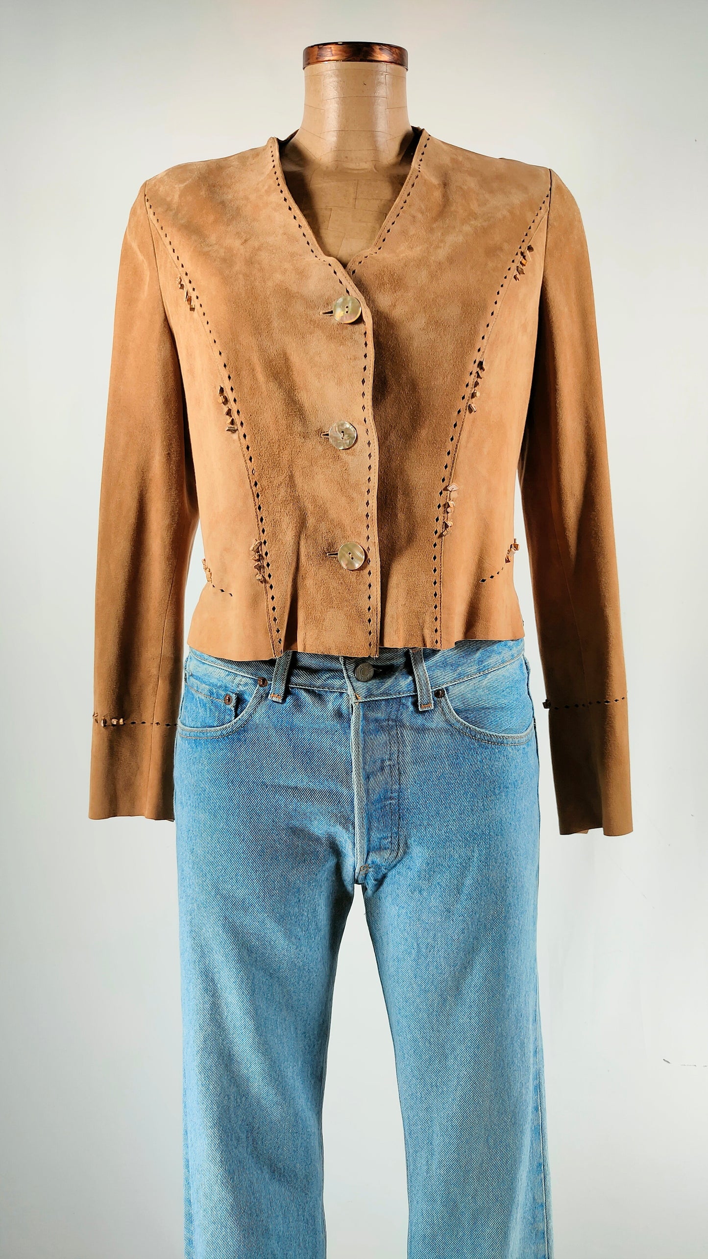 Camisa de piel Dileta Lelli