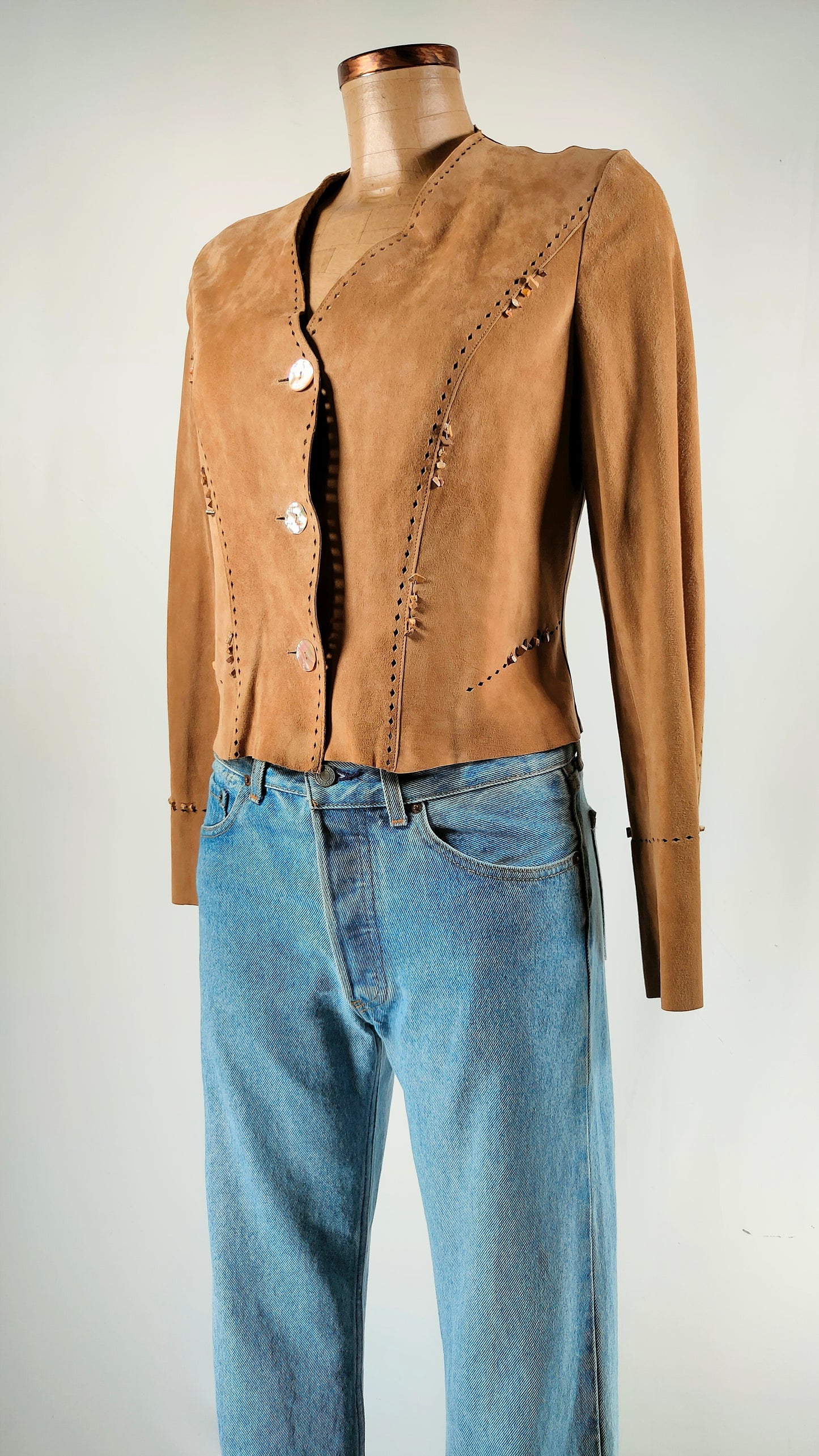 Camisa de piel Dileta Lelli