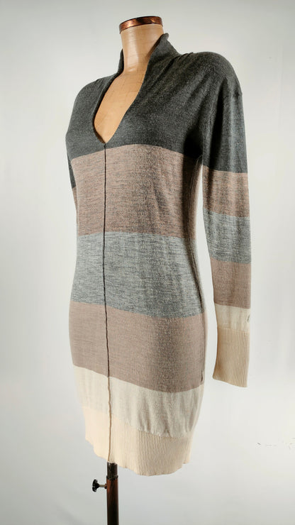 Vestido Armani de rayas