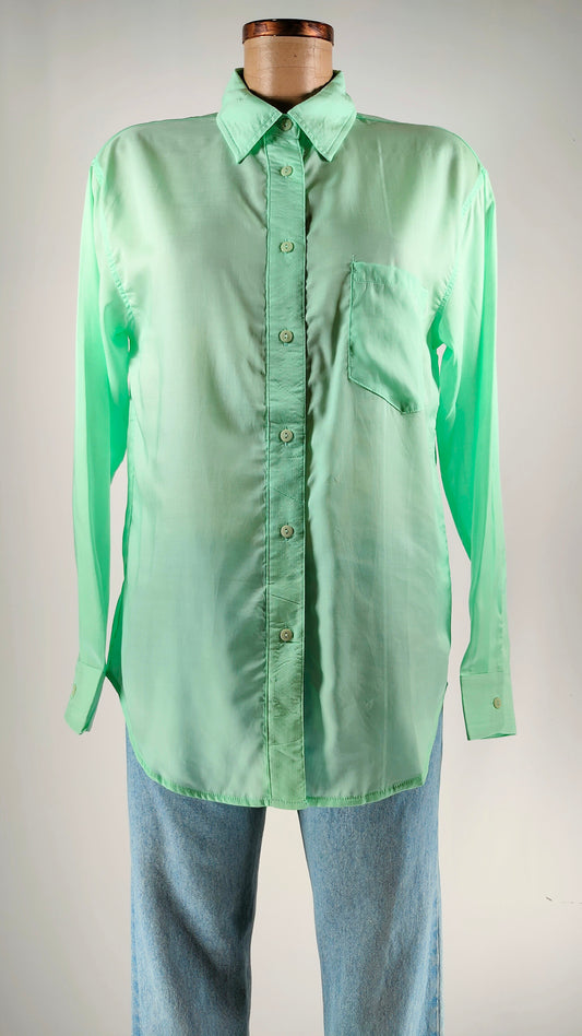 Camisa verde menta