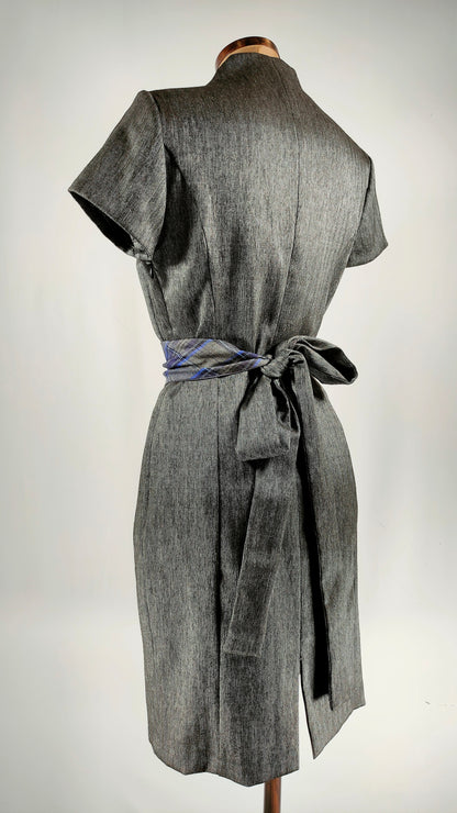 Vestido con escote cuadrado Trucco