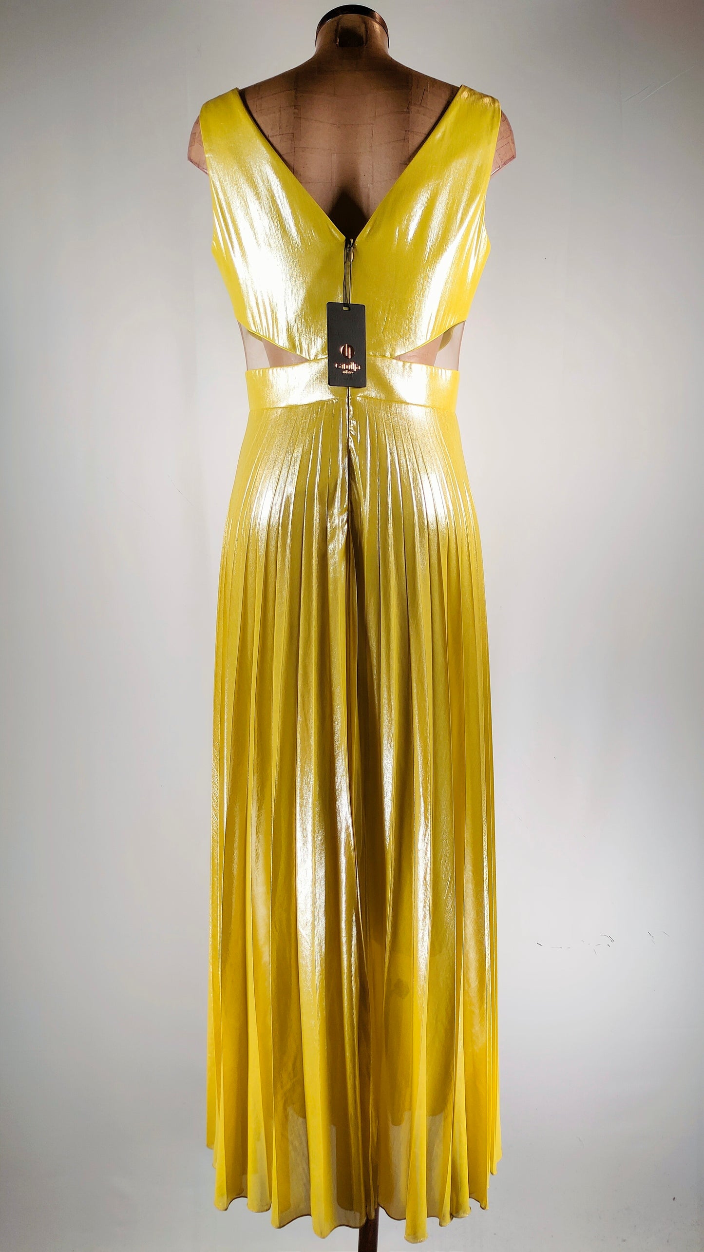 Vestido largo de fiesta lima